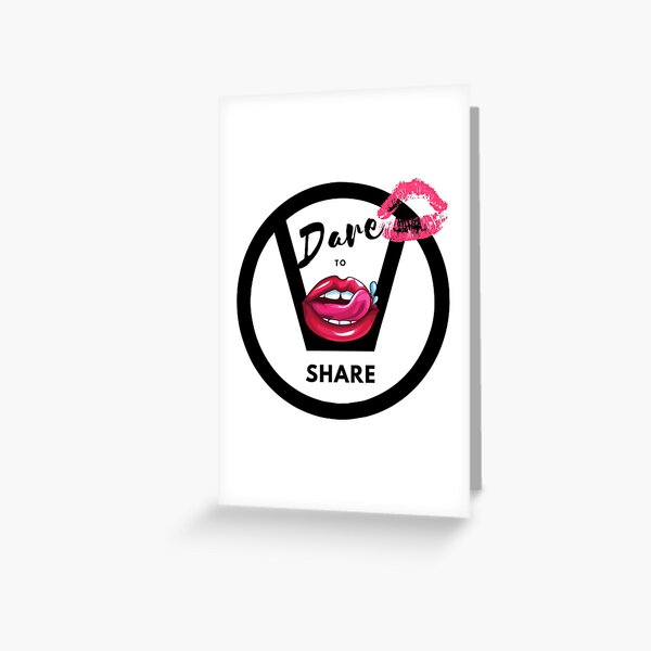 Dare To Share Swingers Greeting Card