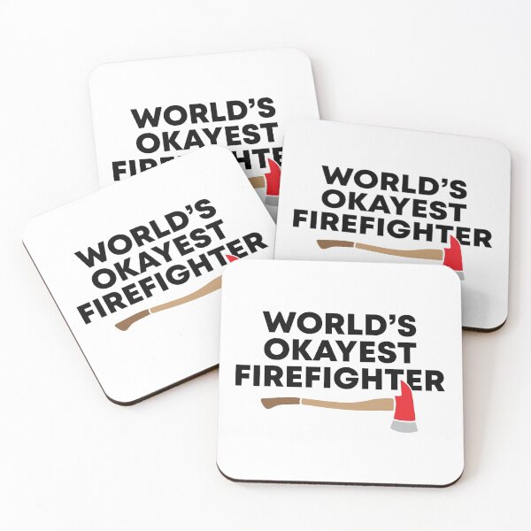 Item preview, World's Okayest Firefighter, Axe designed and sold by livegood.