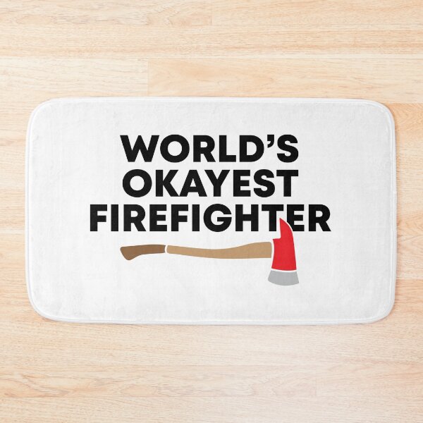 Item preview, World's Okayest Firefighter, Axe designed and sold by livegood.