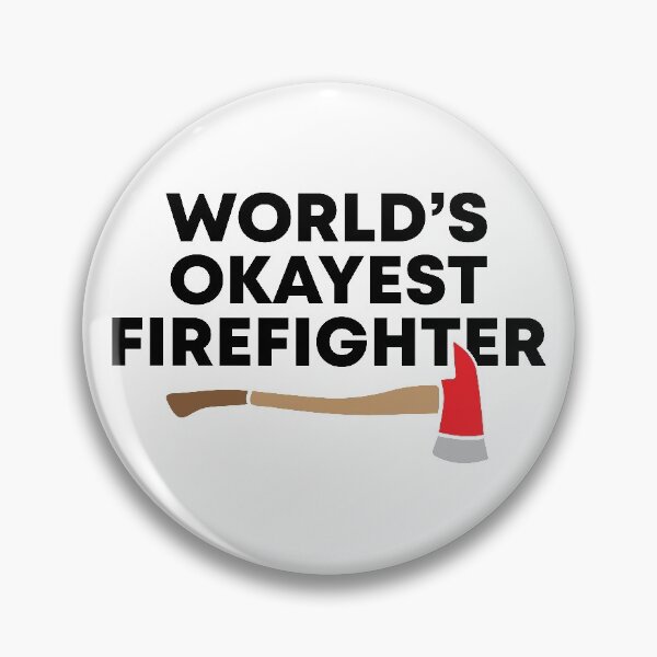Item preview, World's Okayest Firefighter, Axe designed and sold by livegood.