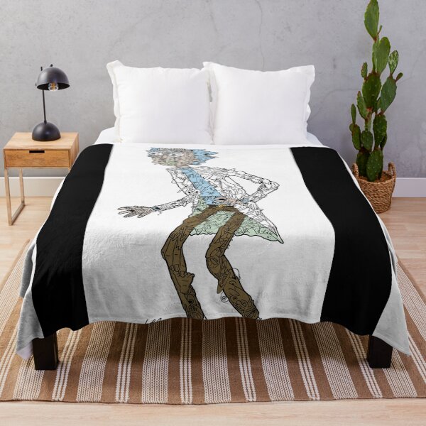 RICK!!! Throw Blanket