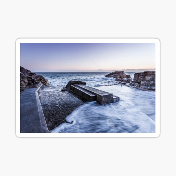 Forty Foot, Sandycove, Ireland Sticker