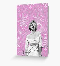 Marilyn Monroe Greeting Card