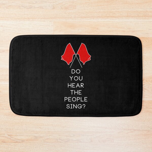 Item preview, Do you hear the people sing? - BLACK (Les Misérables) designed and sold by byebyesally.