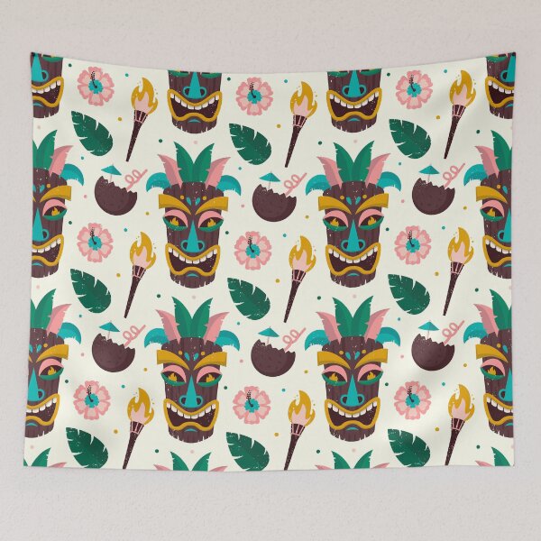 Item preview, Tiki mix designed and sold by Paula García T-Shirts.