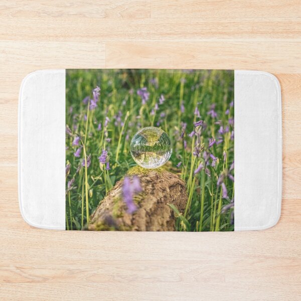 Item preview, Bluebells lensball designed and sold by Naturally Mindful.
