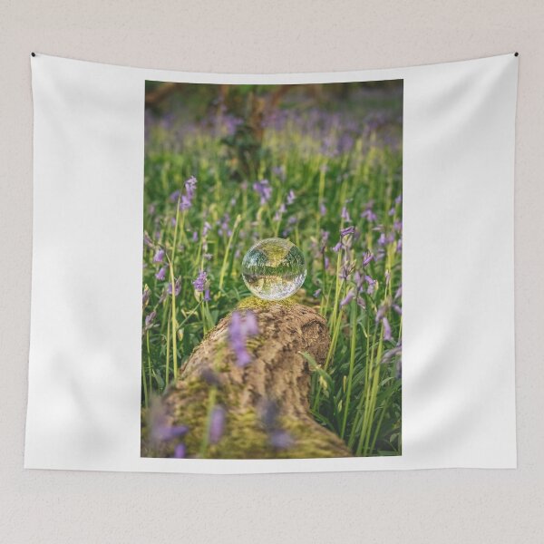 Item preview, Bluebells lensball designed and sold by Naturally Mindful.