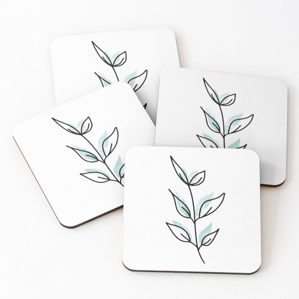 Item preview, Petal watercolor minimal designed and sold by mintwolke.