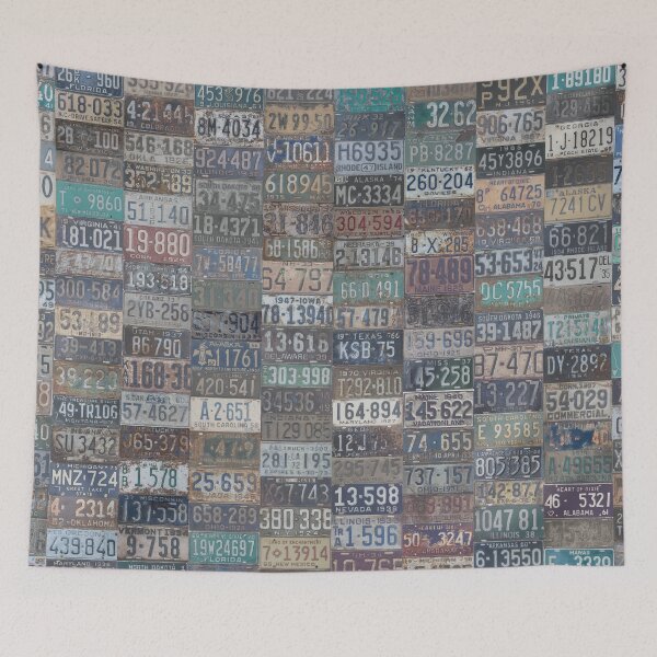 Item preview, Vintage USA License Plates designed and sold by Maren Misner.