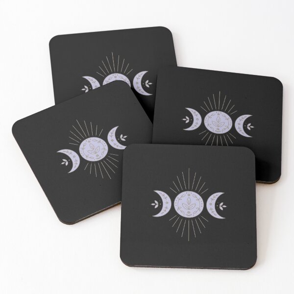Item preview, Triple moon goddess illustration designed and sold by hanameda.