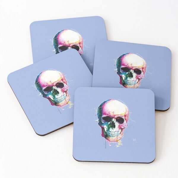 Item preview, Mens Skull T-shirt Day of the Dead  T-shirt ajusté designed and sold by marcoliyp.