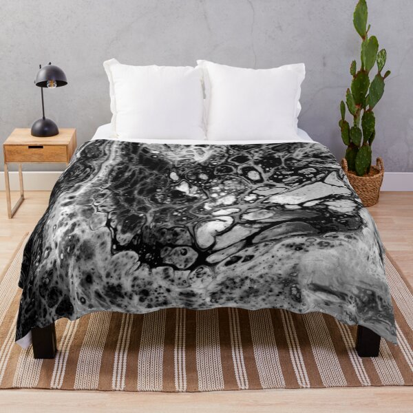 Item preview, Dark Abstract Monochrome Painting designed and sold by andrea262.