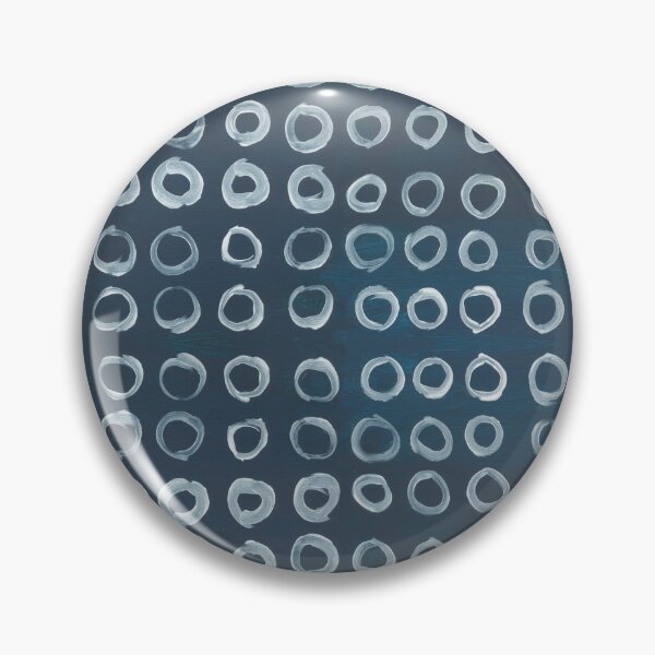 Item preview, Indigo and Circles designed and sold by Jan Weiss.
