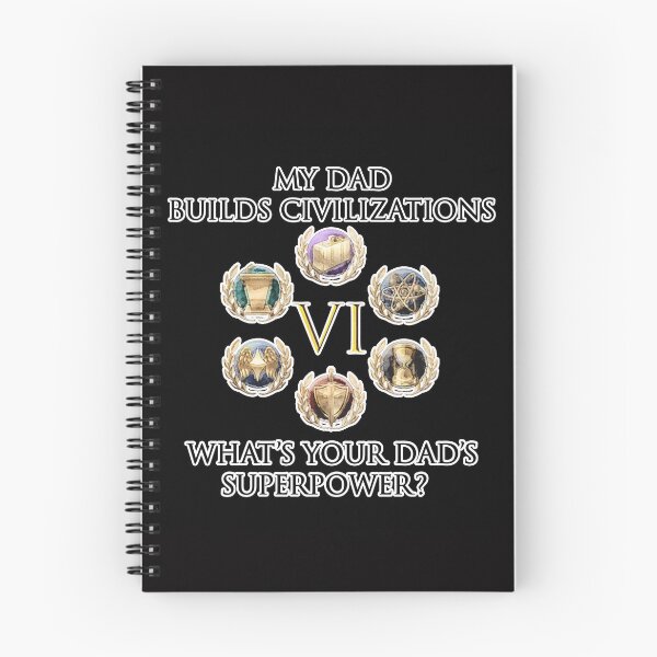 Item preview, Civ VI Superpower (Black) designed and sold by Image NDesign.