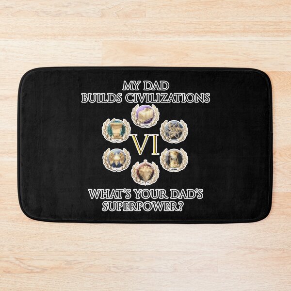 Item preview, Civ VI Superpower (Black) designed and sold by Image NDesign.