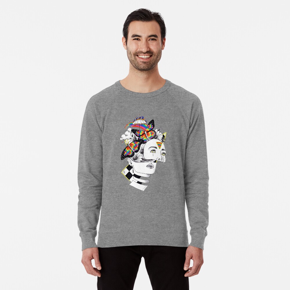 Item preview, Lightweight Sweatshirt designed and sold by ArtByO.