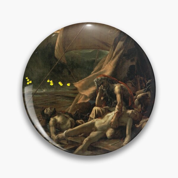 Item preview, Subtly Ruined The Raft of the Medusa - Surfing Rubber Ducks designed and sold by weavernap.