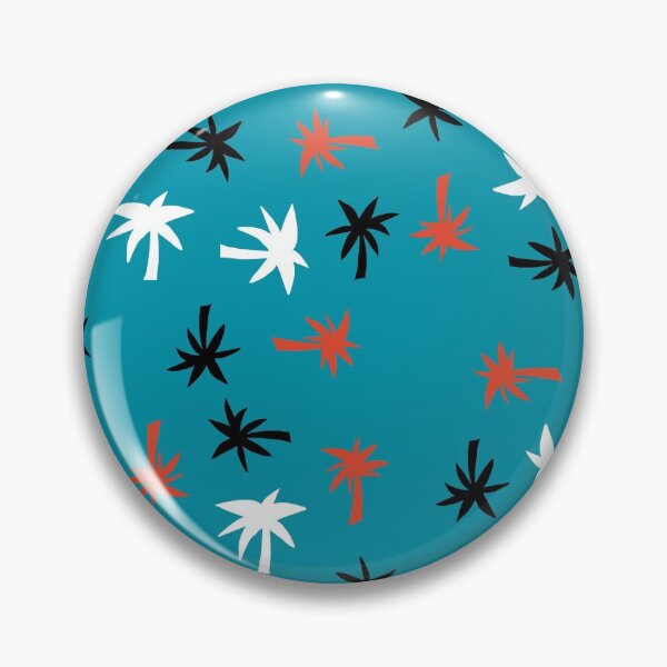 Item preview, Palms On Teal designed and sold by Jan Weiss.