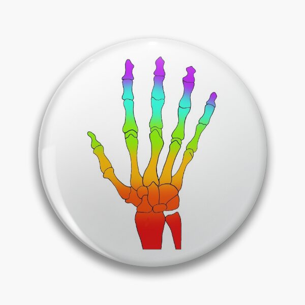 Item preview, Rainbow Skeleton Hand designed and sold by nats-designs.