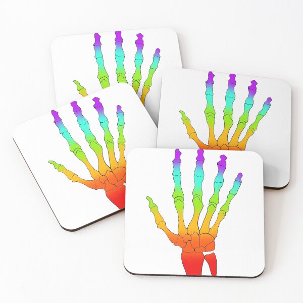 Item preview, Rainbow Skeleton Hand designed and sold by nats-designs.