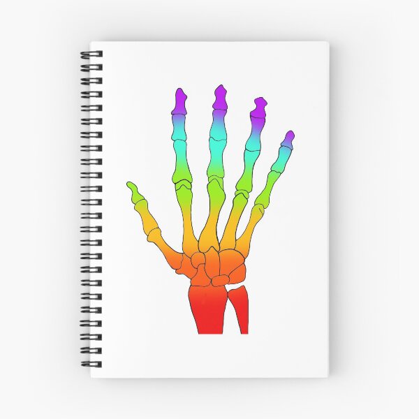 Item preview, Rainbow Skeleton Hand designed and sold by nats-designs.