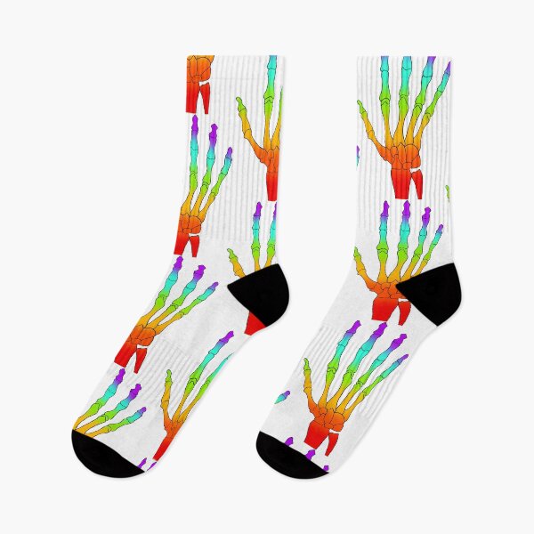 Item preview, Rainbow Skeleton Hand designed and sold by nats-designs.
