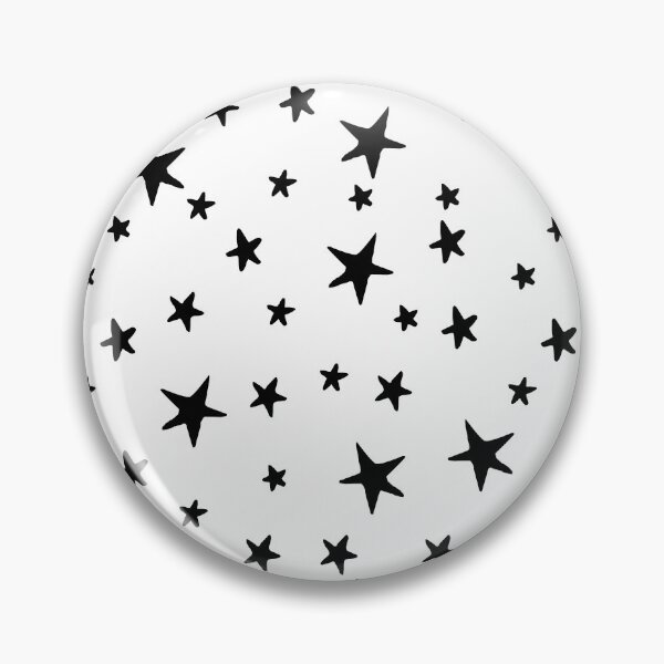 Item preview, Stars - Black on White designed and sold by fancyashell.