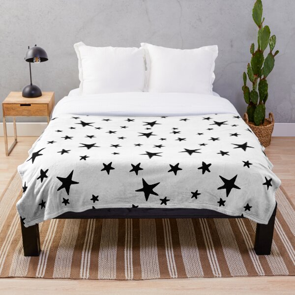 Item preview, Stars - Black on White designed and sold by fancyashell.