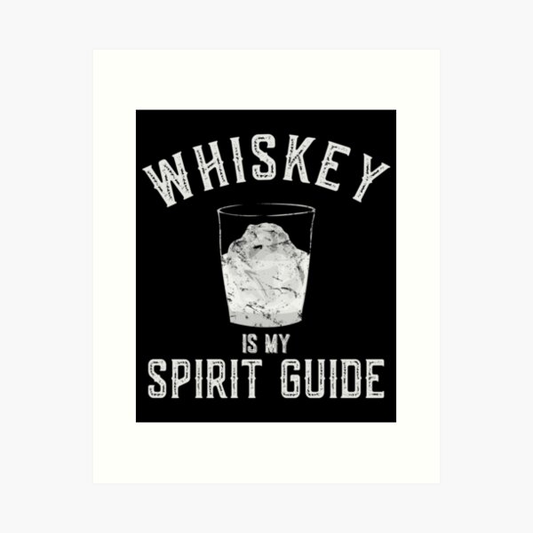 Item preview, Whiskey Is My Spirit Guide designed and sold by flippinsg.