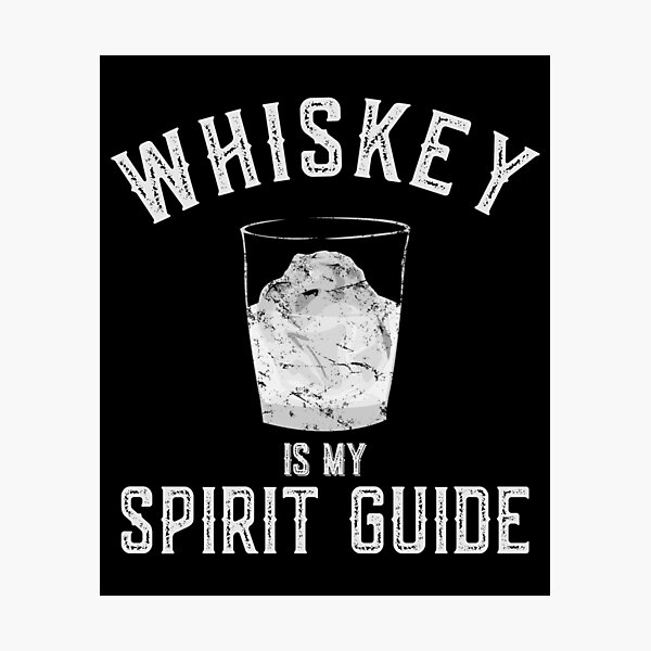 Item preview, Whiskey Is My Spirit Guide designed and sold by flippinsg.