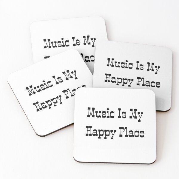 Item preview, Music Is My Happy Place - Country designed and sold by IntrovArtDesign.