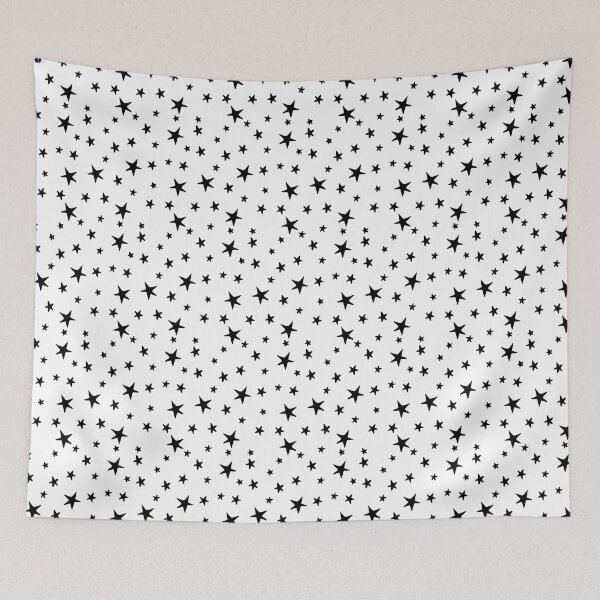 Item preview, Mini Stars - Black on White designed and sold by fancyashell.