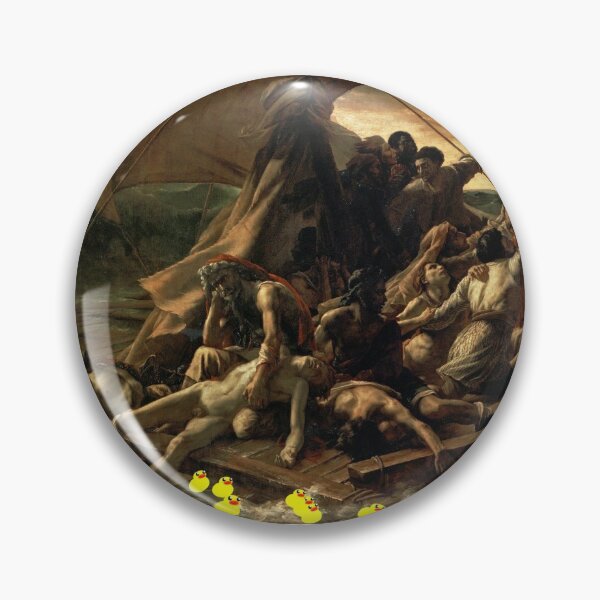 Item preview, Subtly Ruined The Raft of the Medusa - Rubber Ducks designed and sold by weavernap.