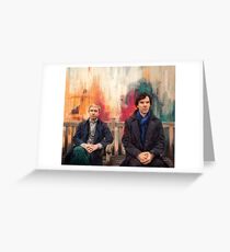 Watson & Sherlock Greeting Card