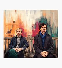 Watson & Sherlock Photographic Print