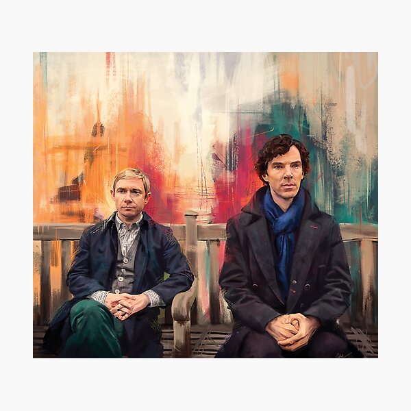 Watson & Sherlock Photographic Print