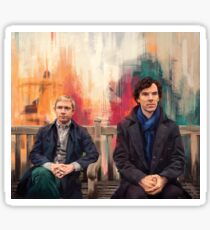 Watson & Sherlock Sticker