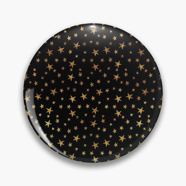 Item preview, Mini Stars - Gold on Black designed and sold by fancyashell.