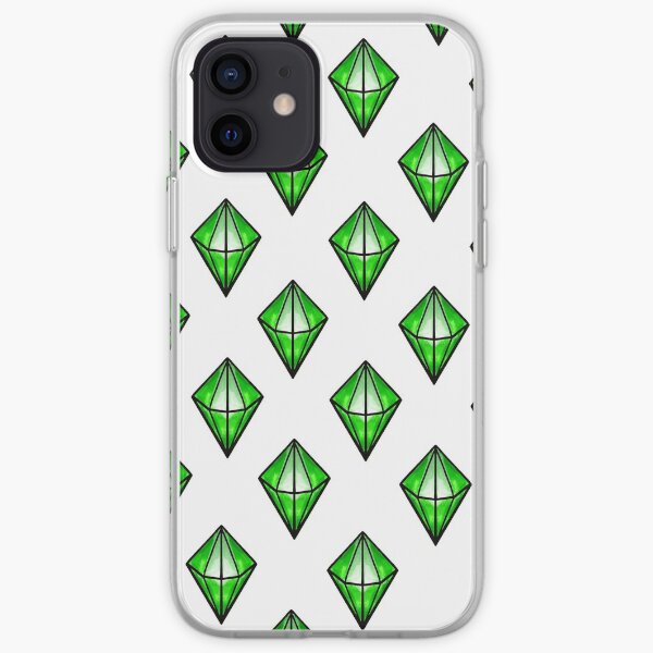 Green Diamond Similar 2 iPhone Soft Case