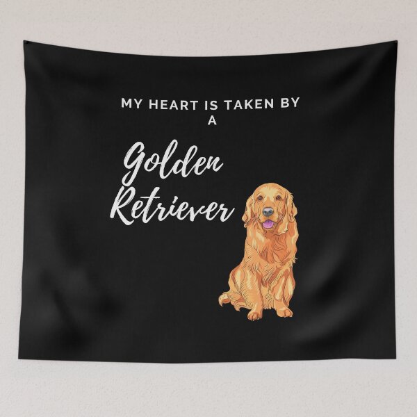 Item preview, My Heart Is Taken By A Golden Retriever Cute Dog Gift designed and sold by brookes88.