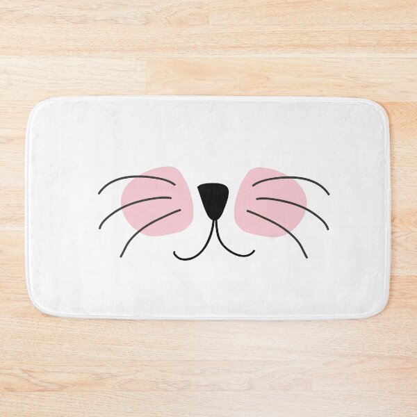 Item preview, Cat Face, Whiskers and Nose Mask Design, Artwork, Vector, Graphic designed and sold by xcsdesign.