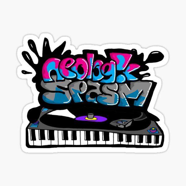 Neologic Spasm - Graffiti Mechanica Sticker