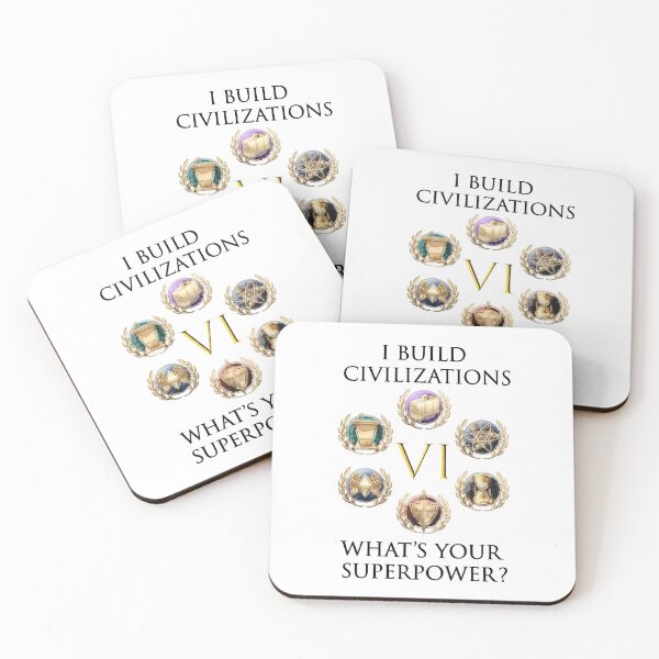 Item preview, I BUILD CIVILIZATIONS, WHAT IS YOUR SUPERPOWER? designed and sold by Image NDesign.