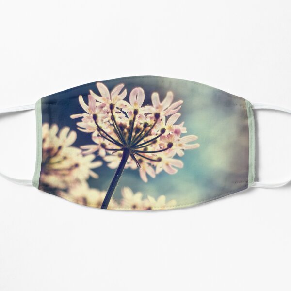 Queen Annes Lace flowers Mask