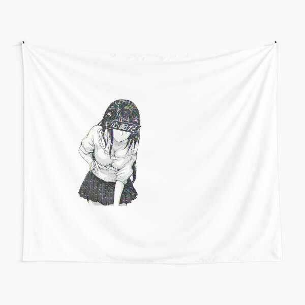 Naughty - Dark Anime Aesthetic Tapestry for Sale by SEryST