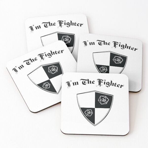 Item preview, I'm The Fighter - Dungeons & Dragons designed and sold by nicegnome.