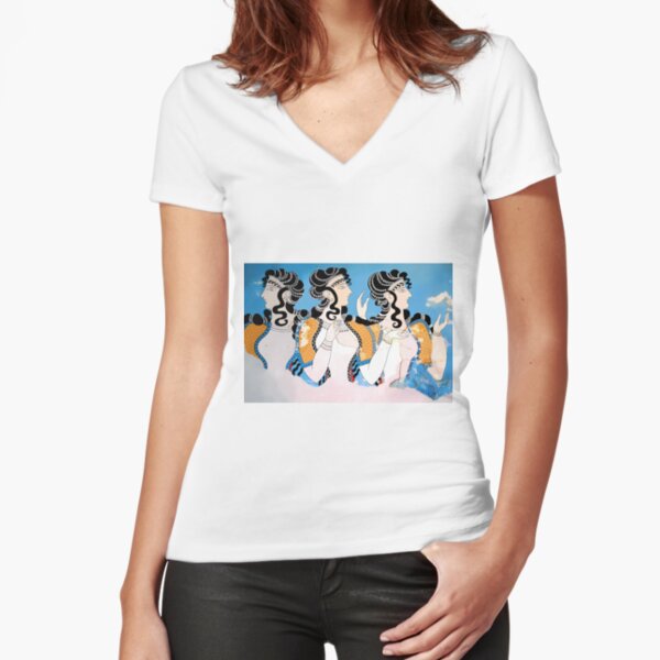 Fitted V-Neck T-Shirt