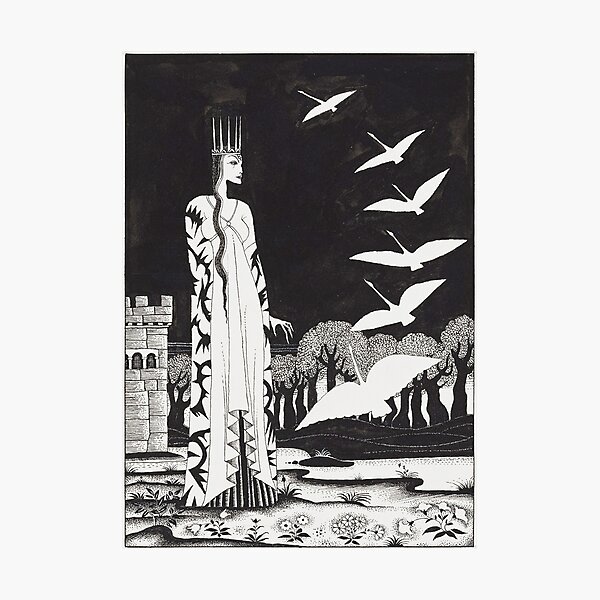Kay Nielsen Fairy Tale Art/Illustration Witch Sorceress Photographic Print