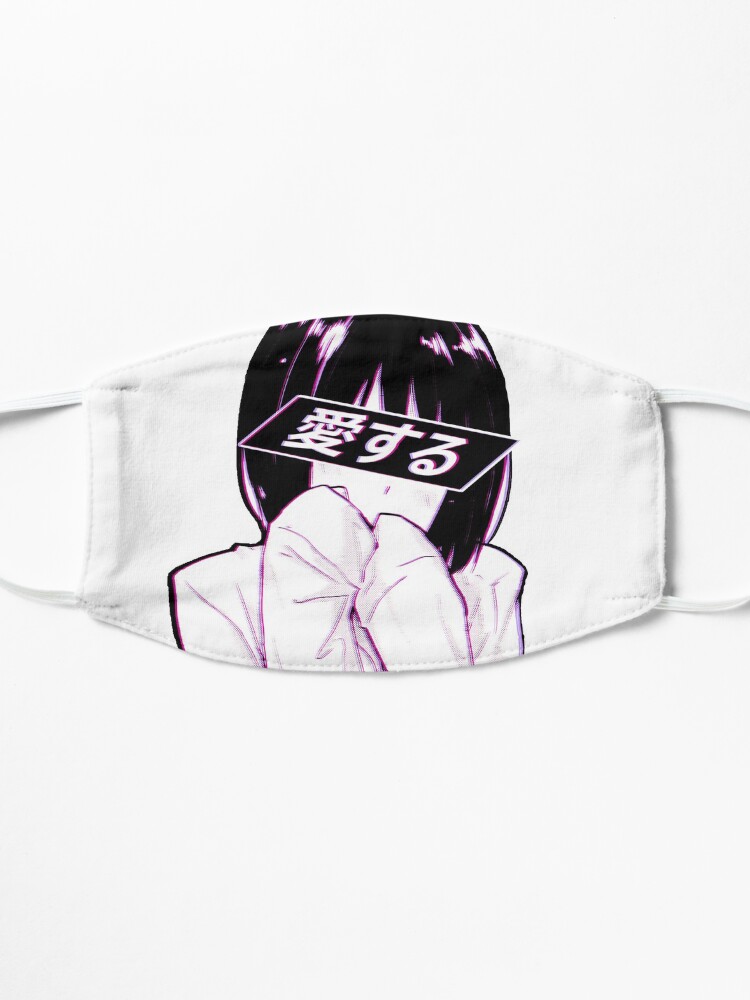 Sad Mask White on Headband Sad Mask White on Headband