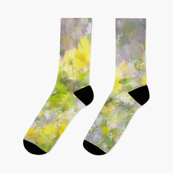 Item preview, Yellow Floral Abstract designed and sold by bubred24.